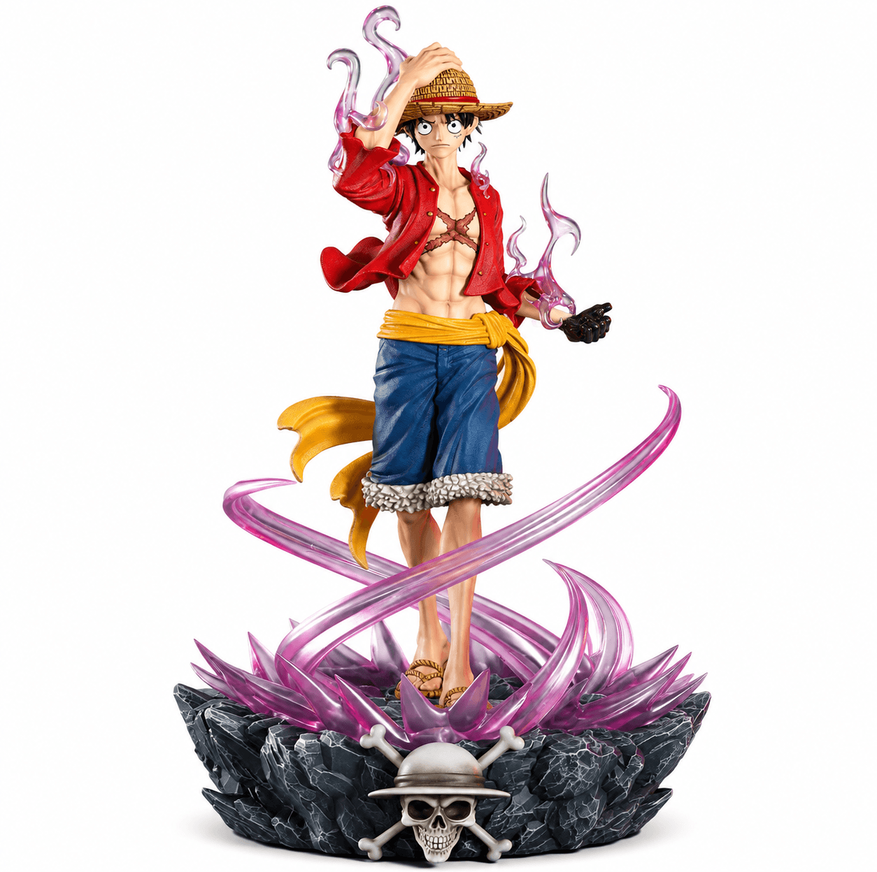 Monkey D. Luffy (Straw Hat) Collectible Statue (35 cm) – One Piece - Yukizi