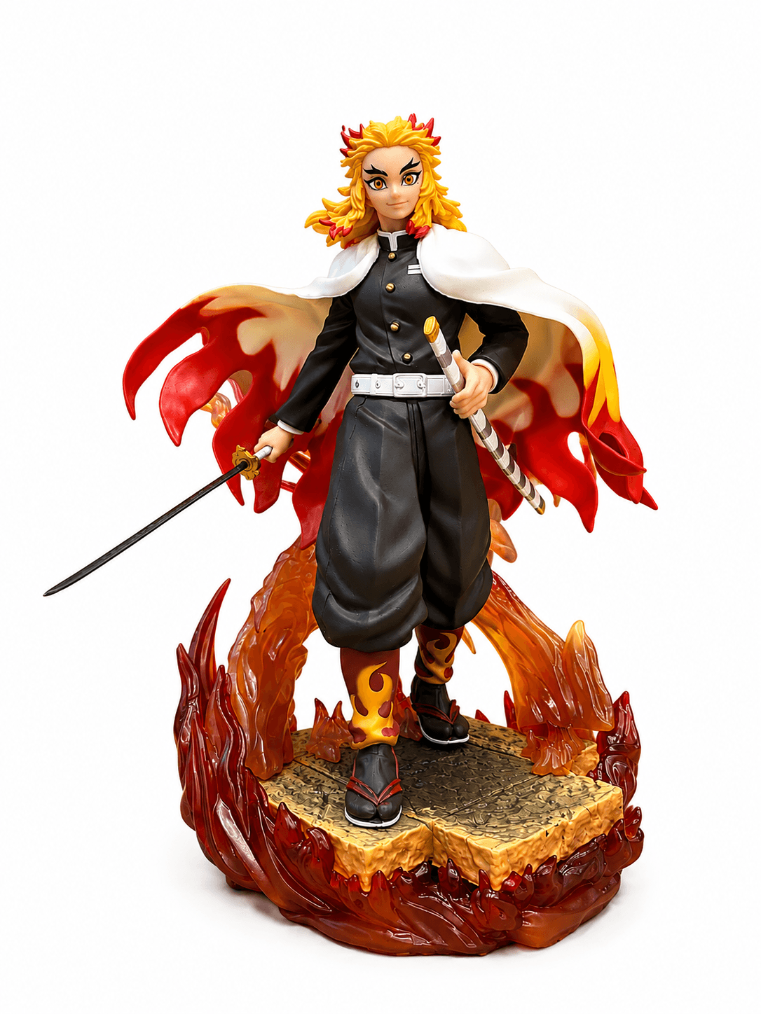 Kyojuro Rengoku (Flame Hashira) Collectible Statue – Demon Slayer - Yukizi