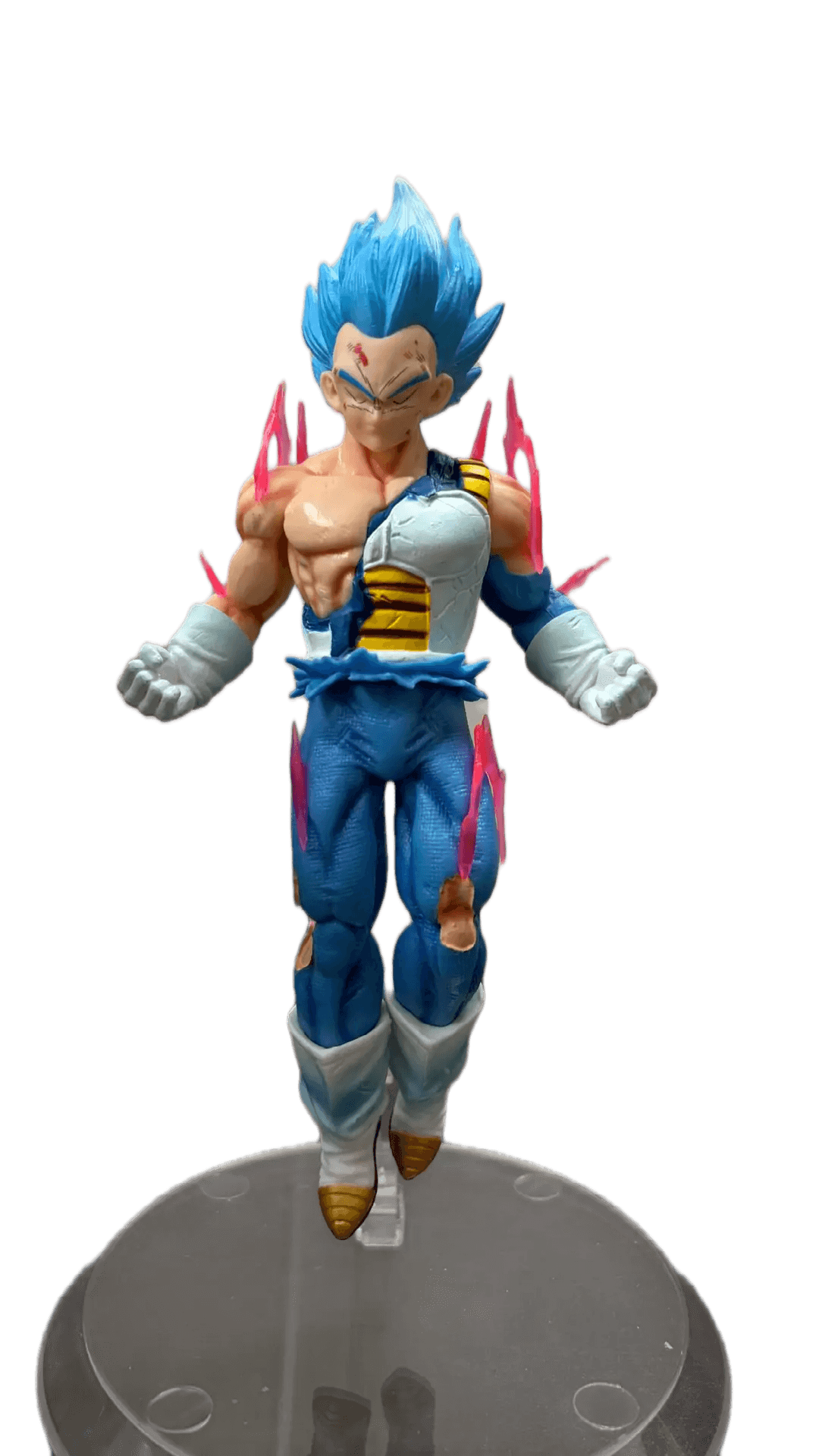 Vegeta (Super Saiyan Blue, Battle Damaged) Action Figure (18cm) | Dragon Ball - Yukizi